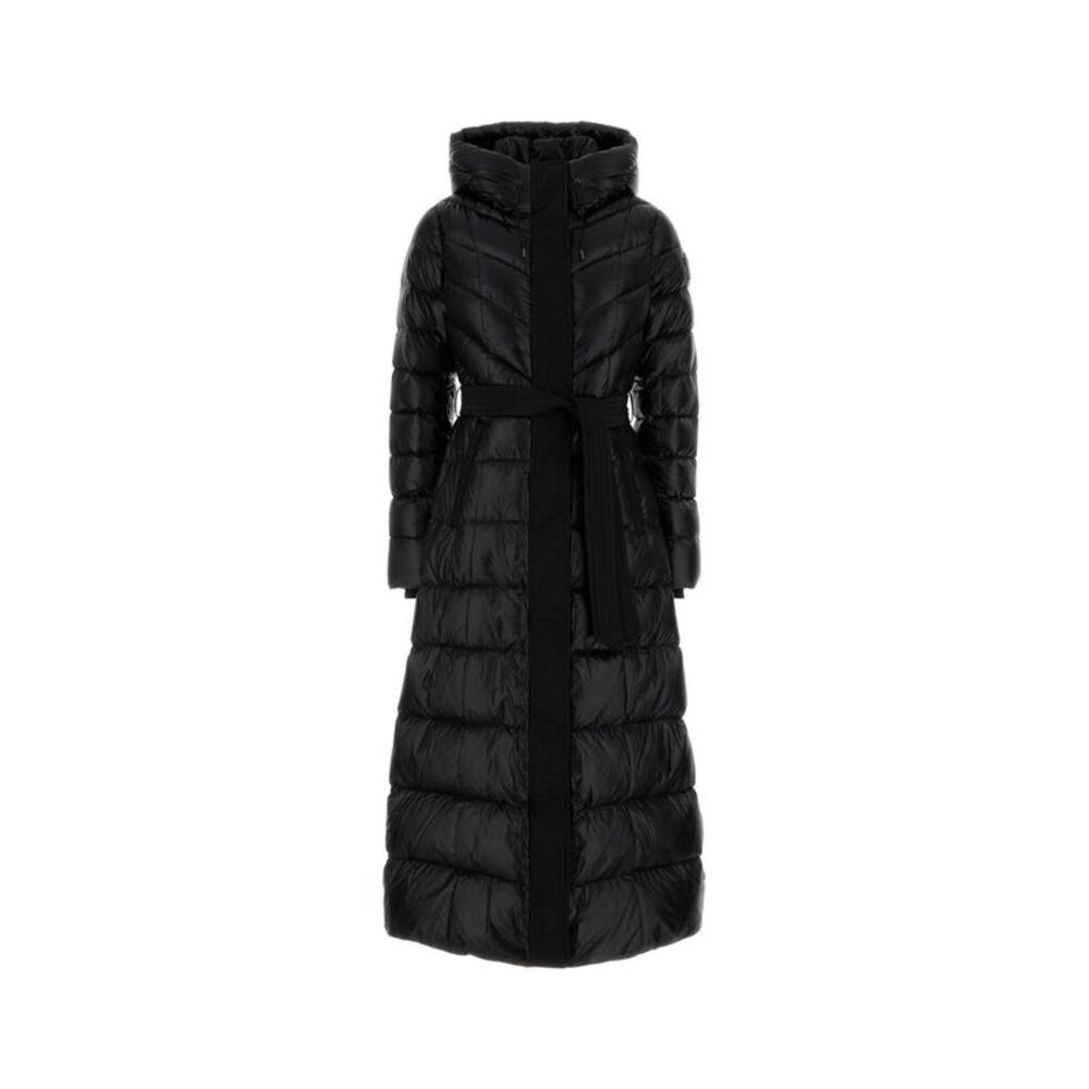 Mackage Women Black Stretch Nylon Calina Down Jacket